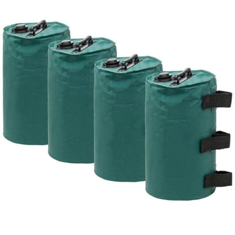 Poids d'eau pour canopy - Sac de lestage Oxford 500D - Grip facile et rangement compact - Bleu ou Noir - 1 Pièce (1/5)