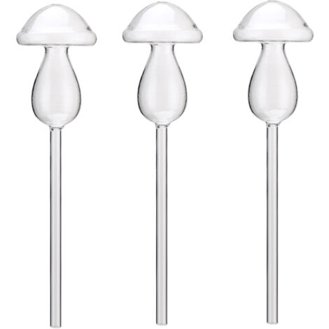 [Automatisme d'arrosage pour plantes] Globe Autonome en Verre 3 Pièces Petite Capacité 250ml pour Plantes d'Intérieur et Extérieur (1/5)