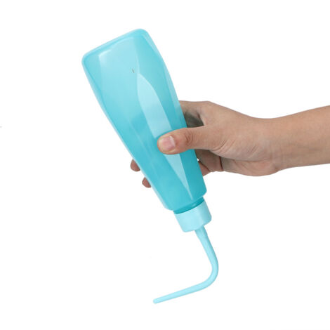 Arroseur 2 pièces pour plantes succulentes et jardins avec tuyau silicone et boule gravité, capacité 480ml en PE durable (1/5)