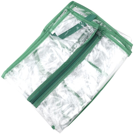 Couverture Serre PVC Transparent 5 Plateaux Protection Gel Isolation Thermique (1/3)