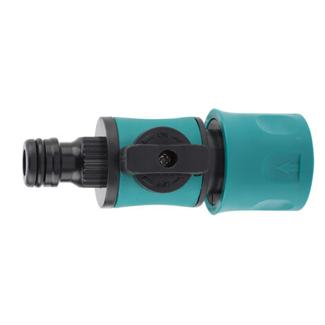 Adaptateur pour Robinet de Jardin et Cuisine avec Tube - Connexion Durable en PP/ABS/TPR (9.7cm, 46g) - Pour Irrigation et Lavage de Voiture (1/5)
