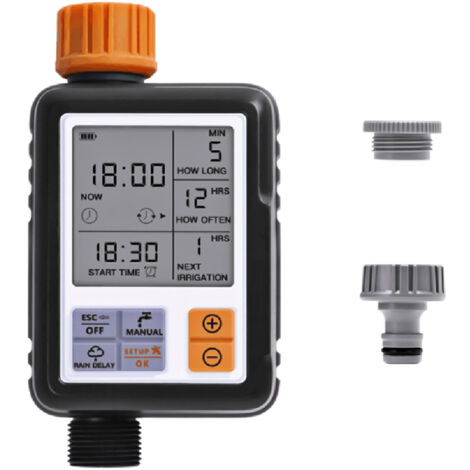 [Arroseur Automatique pour Pots] + Timer Intelligent pour Irrigation LCD + [Automatique et Économique] (1/5)