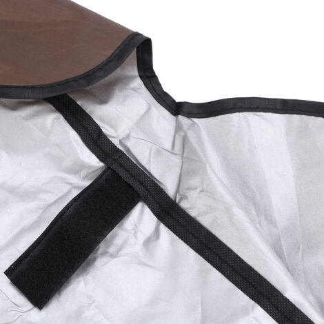 Housse pour Balançoire de Jardin [Housse pour Balançoire] Couverture imperméable anti-UV pour Swing Outdoor Couleur Café Dimensions 195x125x15cm Oxford 190T