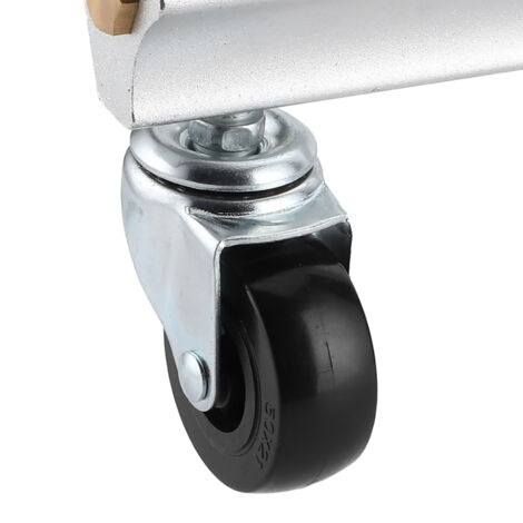 Lance de Lavage Haute Pression 1/4inch à Roues Pour Surface, Manodome Marque Économique en Acier Inoxydable 31.5cm avec Double Roue (1/5)