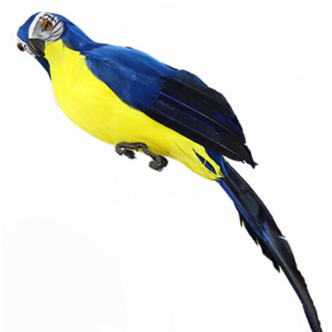 Oiseau Artificiel Simulation Foam Oiseaux [25 cm, Plume + Mousse, Unique, Décor Naturel, Cadeau] (1/5)