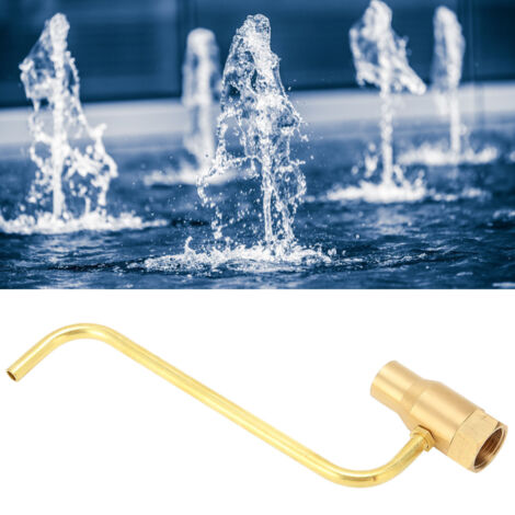 Embout Fontaine Brassé Injecteur Bouillonnant G1/2 Femelle pour Bassin et Paysage - Nozzle Jet Doux Oxygenation Pression 50-100Kpa (1/5)