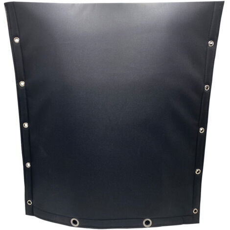 Housse de Protection Anti Gel pour Vanne Anti Retour et Tuyaux - 600D Oxford avec Isolation Aluminium, Noir, 63x77cm (1/5)