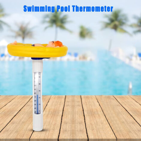 Thermomètre Flottant Cartoon pour Piscine/Bain - Matériau ABS Durable - Dimensions 18.5cm, 12cm, 9cm - Lecture Précise °C/°F - Avec Attache Cord (1/5)