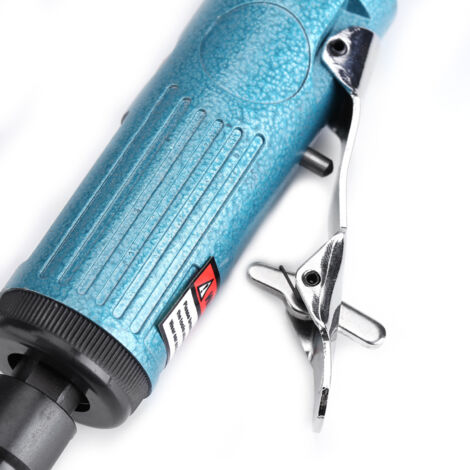 Pneumatique 1/4'' Angle Die Grinder Polisseur Électrique Outil Bleu Métal de précision Grinding 23000 rpm Aérobie Kit d'accessoires