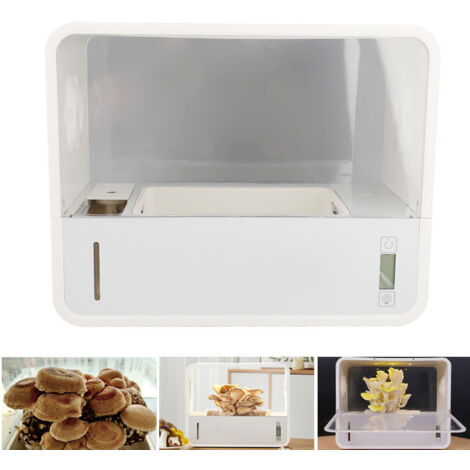 Serre de Culture Champignon Automatique avec LED, Transparente, Soilless, ABS