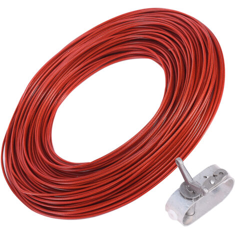 Treuil de Couverture de Piscine [matériel métal inoxydable] Cable 30m/40m/45m + Manivelle Papillon [fixation couverture] (1/5)