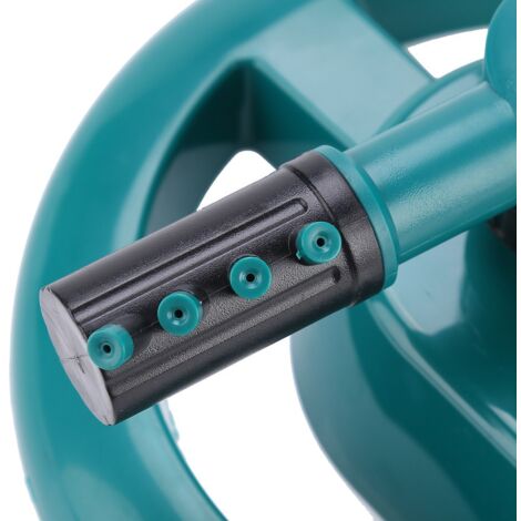 Arroseur Rotatif Irrigation Jardins ABS 360° 3 Buses Hauteur 2.5-3m Diamètre 4-5m Bleu Vert (1/5)