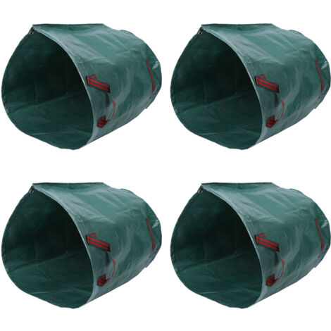 Grand sac à déchets pour jardin en polypropylène robuste, 270 litres, capacité 50 kg, hauteur 76cm, diamètre 67cm (1/5)