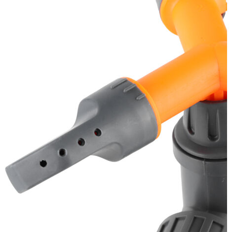 Arroseur Rotatif Automatique 360° avec 3 Bras et Système de Réglage - Irrigation de Jardin et Pelouse - Matériau Plastique Haute Qualité, Pression 3.5 KG, Distance de Pulvérisation 8m (1/5)