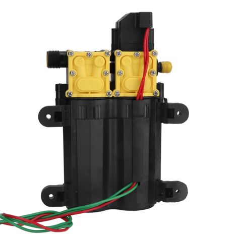 Pompe à Water à Double Tête et à Haute Pression 12V - Pompe à Diaphragme Électrique pour Irrigation Agricole et Nettoyage - Matériau Plastique Technique