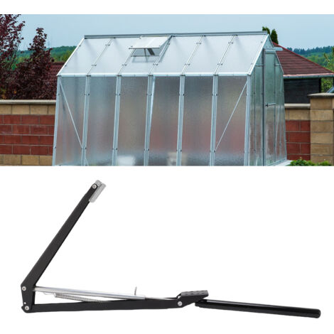 Ouvreur de fenêtre automatique pour serre solaire - Ouvreur de ventilation aluminium - 30°C (86°F) - Sensible - Maximum 45 cm (18") - Poids max. 7 kg (15 lb) (1/5)