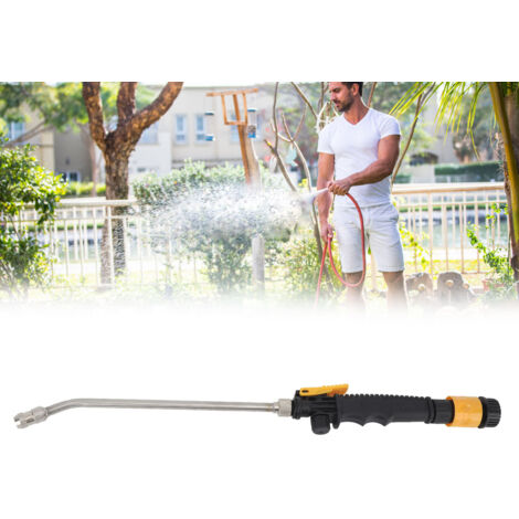 Lance de Pulvérisation à Gouttelettes G3/4 - Embout Inox et Plastique Antidérapant - Pour Jardin, Voiture et Fenêtres (1/5)