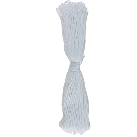 Corde Capillaire pour Système d'Arrosage Automatique DIY - Wick de 5mm x 10m - Blanc - 1 unité (1/5)