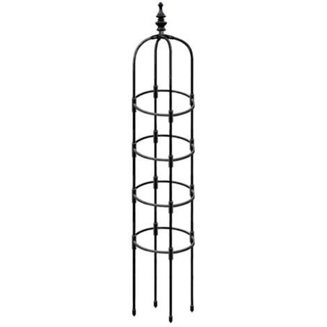 Support pour Plantes Grimpantes à Structure U - Tuteur Obélisque pour Jardin Solide et Pratique (1/5)