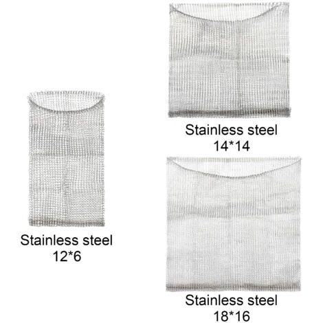 Protecteur de Racines en Maille Métallique - Cages de Protection en Stainless Steel 304 pour Fruits et Racines végétales - 5 Pièces 24x24 inch - Anticorrosion (1/5)