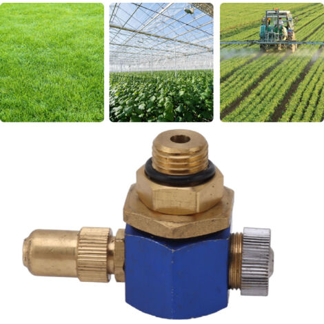 Buse d'Arrosage Agricole à Haute Pression G3/8 Femelle Matériau Céramique Forme Ventilateur [Atomisation Uniforme et Durabilité] (1/5)