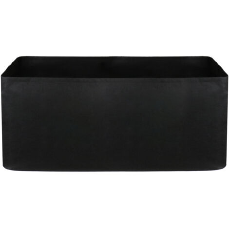 Sac de culture multifonctionnel en feutre - Plant Grow Bag - Grand modèle (120x60x40cm) noir pour jardins, balcons, patios (1/5)
