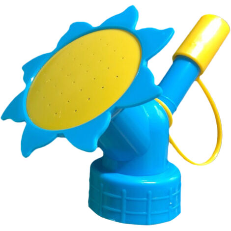 Embouchure de Bouteille pour Arrosage des Plantes, Petit Modèle, PP, Tête Unique/Tête Double, Bleu/Vert, 1x Emballage, Mini, Design Réversible, Douche d'Arrosage (1/5)