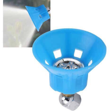 Embout de Pulvérisation G3/8 Thread Intérieur 5 Trou Atomisation 360° Angle Variable Anti-Vent Haute Pression pour Système Arrosage Jardin (1/5)