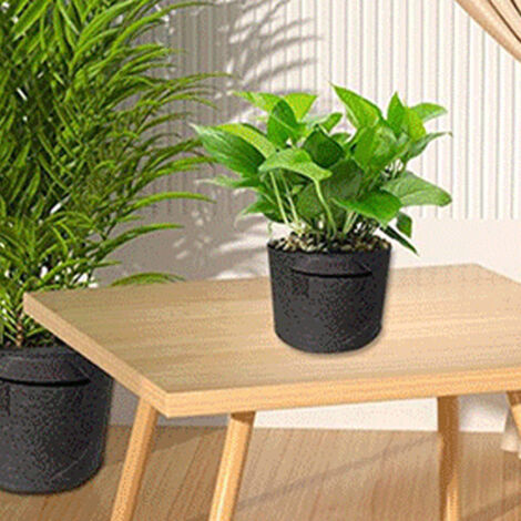 Sac à Plantes Aquatiques Multifonction Réutilisable avec Poignée pour Bassin en Tissu Non Tissé Respirant 8 Pots (1/5)