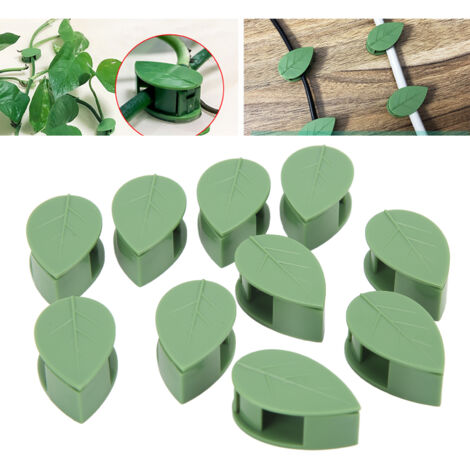 Attaches pour plantes grimpantes [100 unités] Clips auto-adhésifs pour fixation sur mur Organisez vos vignes et fils (1/5)