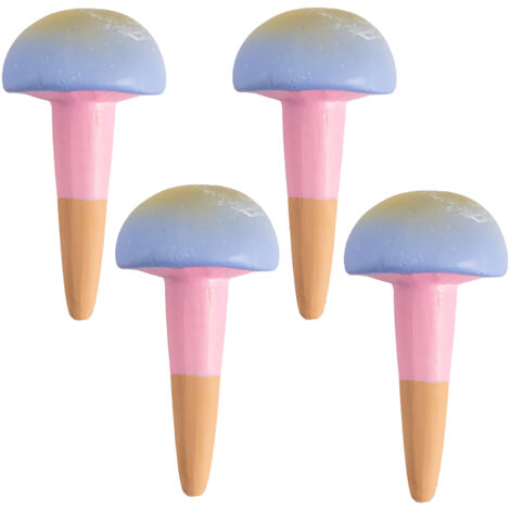 Plant Watering Globes Marque Propriétaire Modèle Classique Boules Irrigantes en Terre Cuite Rose (4 Pièces, 16.2x8.2 cm) pour Plantes Autonomes (1/5)