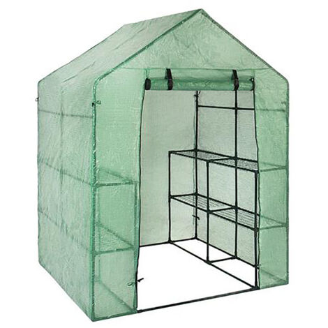 Serre de jardin PVC portable mini greenhouse extérieur abri de croissance (1/5)