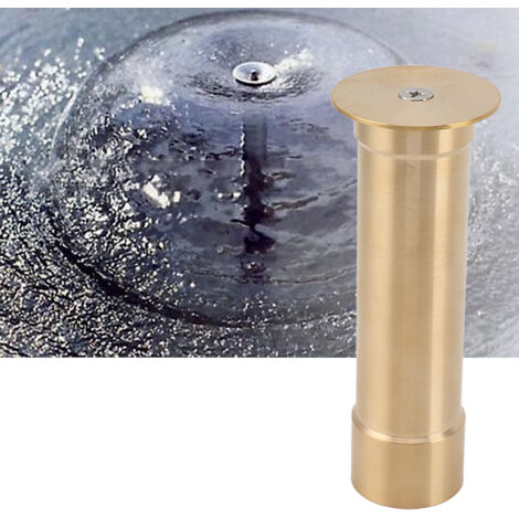 Tête de Jet de Fontaine Champignon Brassée G1in 13.4CM avec Effet Paysager Dynamique et Diffusion d'eau Régulable pour Parc, Bassin (1/5)