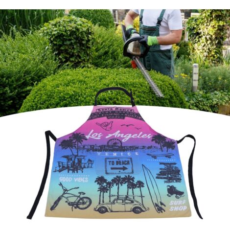 Tablier de travail multifonction réglable pour jardin, cuisine et restaurant - Polyester, ajustable, résistant, sans manches, 68x49x27cm (1/5)