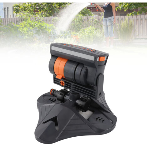 [Arroseur de jardin] Automatique Oscillant à 16 Trou Avec 4 Modes de Pulvérisation et Flux Variable Système Irrigation Arroseur Polyvalent ABS (1/5)