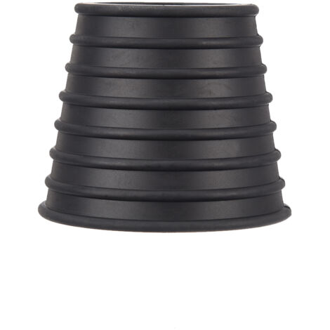 Accessoire Stabilisation Parasol – Wedge Plug Cone 38mm – Fixation Table/Pied Aluminium – Antichute/Antibascule Rouille – Kit Sécurité Vent Friction – Matériau Caoutchouc Noir – 69mm Diam. Extérieur M (1/5)