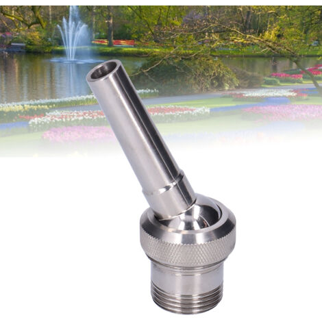 Buse de Jet pour Fontaine avec Connecteur G1, Matériau 304 Inoxydable, Hauteur de Projection 3‑8m, pour Décorations de Jardins et Parcs Aquatiques (1/5)