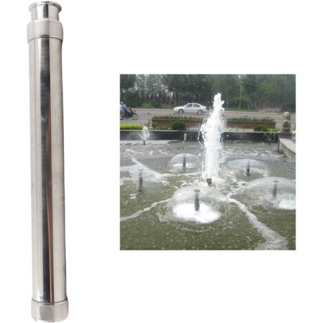 Buse de fontaine telescopique mushroom hemisphere G1 DN25 filetage femelle stainless steel sprinkler pour jardin et piscine (1/5)