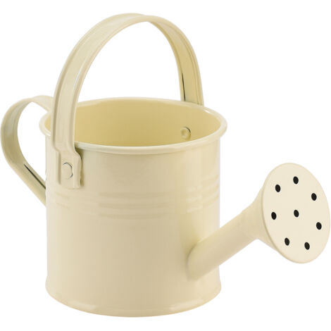 Arrosoir Grand Capacité Base Épaisse Anti-Fuite Bec Long Sans Éclaboussures [1 Pièce - Beige, Rouge, Vert Clair, Bleu Clair, Rose]