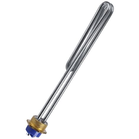 Element de Chauffage Immersion AquaChaud 3000W Tube Stainless Steel Thread Brass 32mm 220V pour Machines à Vapeur Pots Distillation (1/5)