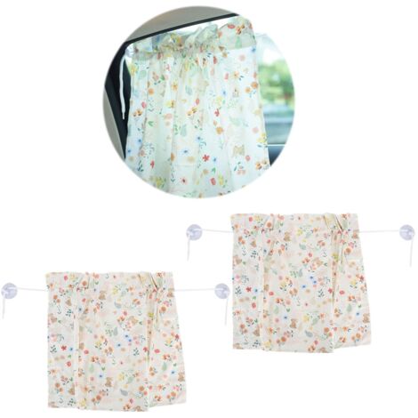 Store de Voiture 2PCS Modèle 1 Store Adjustable Toile 71x49 cm pour Fenêtre Côté Voiture avec Ventouses (1/5)