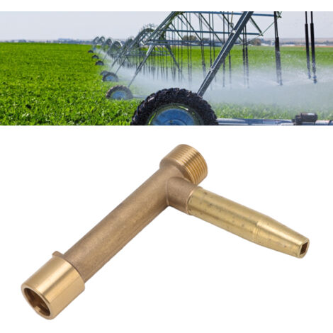 Clé de valve d'arrosage rapide G1 mâle en cuivre raccord coupler pour irrigation souterraine (1/5)