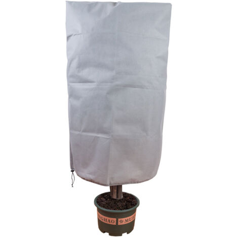 [Housse de Protection] [Pour Plantes et Arbres Fruitiers] - Anti-Gel et Vent, Reutilisable, Non-Woven, Grey, 60x80cm ou 80x100cm ou 80x120cm, 1 Pièce (1/5)