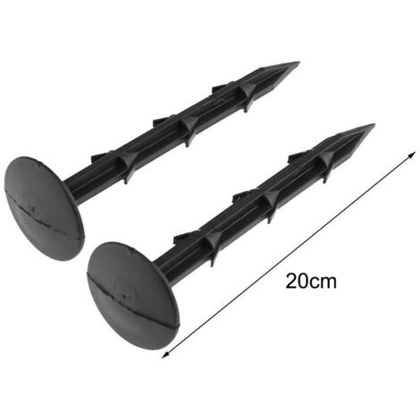 Sangles de jardin PP STgo 16cm Fixation sûre pour filets, bâches, tentes et paillis (1/2)