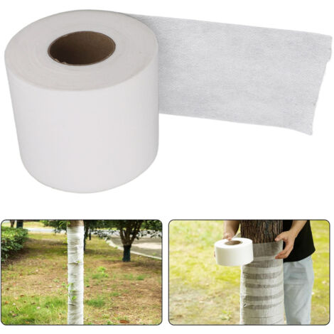 Bandage Protecteur pour Arbres en Non-Tissé - Légère, Respirable, Réchauffante, Longueur 100M/328.1ft