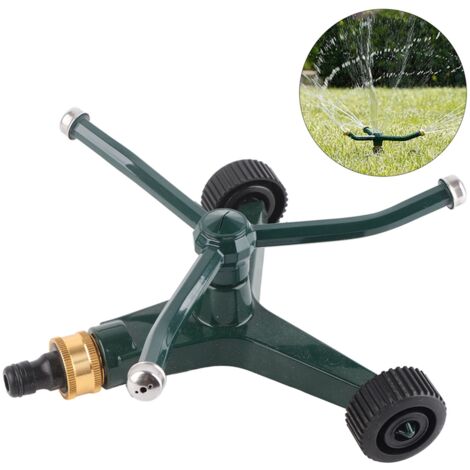Arroseur Rotatif Trois Bras Irrigation Connecteur G3/4 Antidérapant Jardinet Économique Durable Étanche Vaste 10M Praticable Installation (1/5)