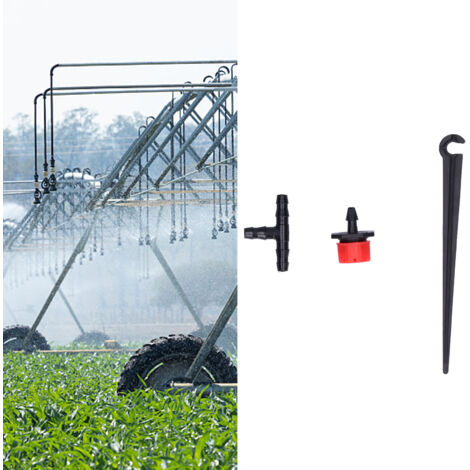 Kit d'Irrigation de Jardin 50m - Système de Goutte à Goutte Automatique avec Tuyau 4/7mm, 50 Emplacements et Connecteurs en Plastique (1/5)