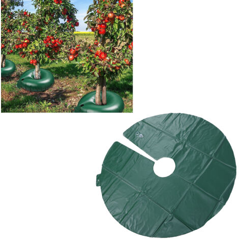 Arrosoir circulaire PVC Anneau pour arbres 15 gallons Drip Irrigation Système goutte à goutte autonome hydratation Plantation Jardin durable (1/5)
