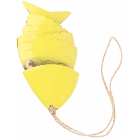 Carillon Vent Artisanal Métal Éléments Décoratifs Kit Pendaison Eaves Hangings Outdoor Couleurs Colorful 1× Koi Fish Wind Chime (1/5)