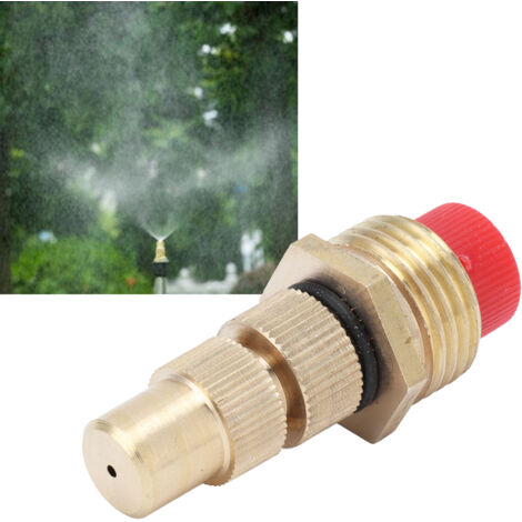Buse d'arrosage G1/2 à filtre atomisateur - Lot de 5 pièces en cuivre pour jardin, cour et irrigation (1/5)